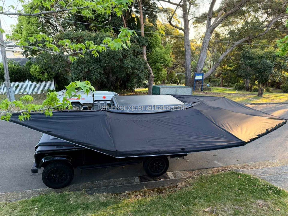 OUTRAX 4X4 270XL Car Side Awning with LED (2.2m Radius)