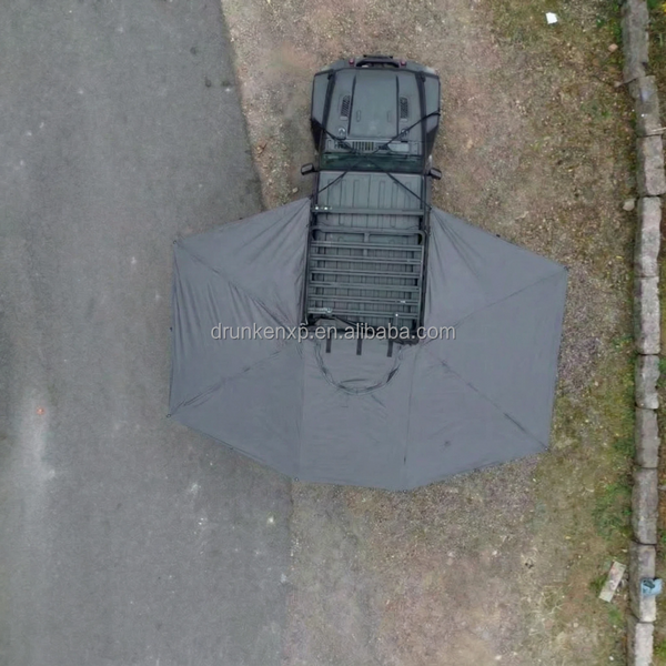 OUTRAX 4X4 360° Free-Standing Car Side Awning with 3-Colour LED