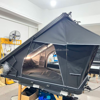 OUTRAX 4X4 1.4 X-Hinge Aluminum Shell Rooftop Tent with Full LED